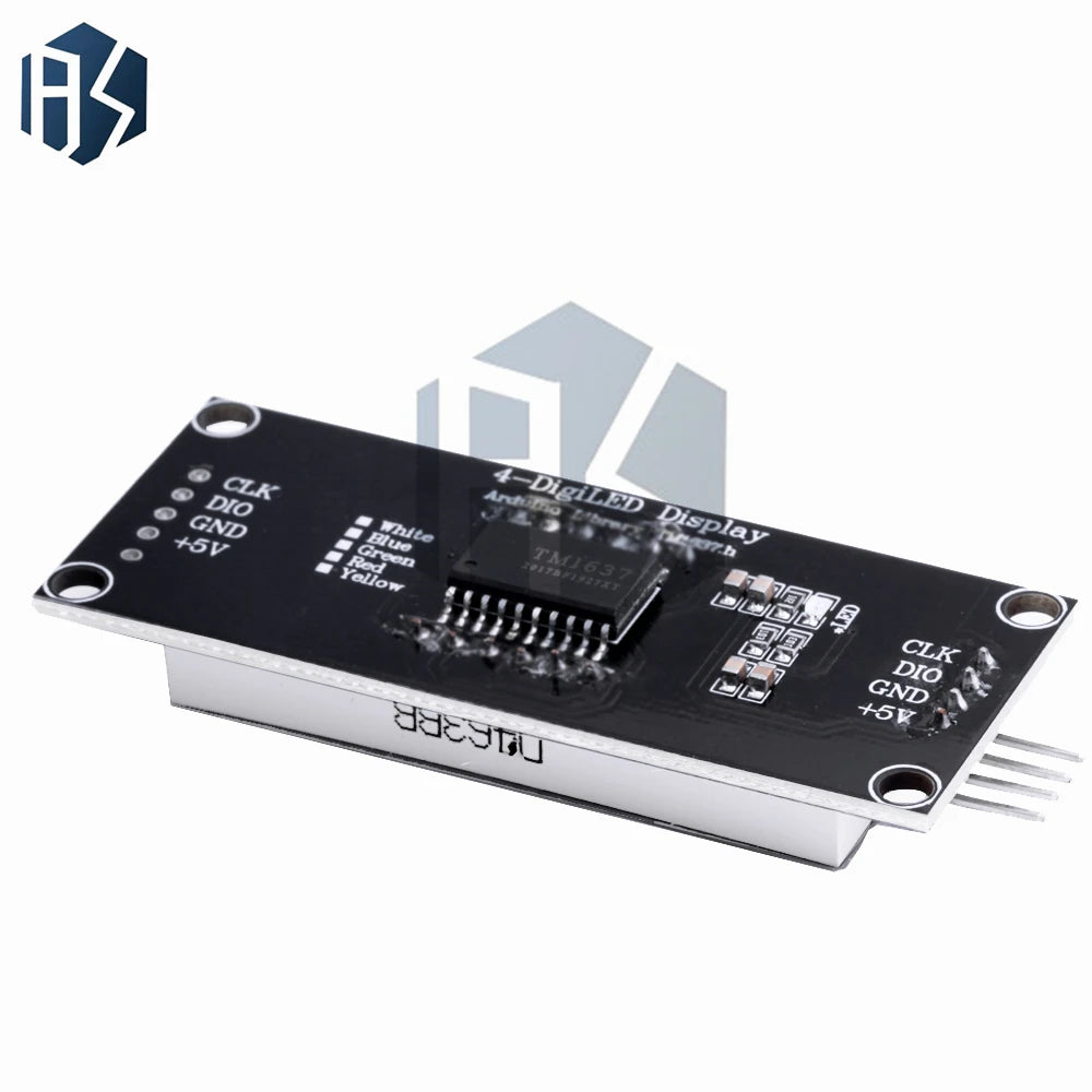 TM1637 LED Display Module 4 Digit Time Indicator Tube 7 Segment Digital Indicator Tube 0.56 Inch Digital LED Module