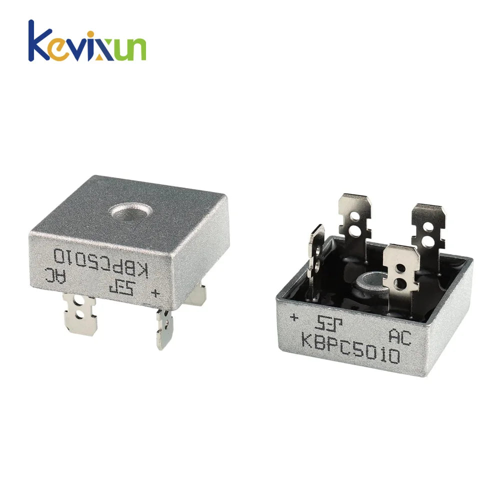 5PCS Diode Bridge Rectifier KBPC5010 KBPC1010 KBPC1510 KBPC2510 KBPC3510 Rectifiers 10A 15A 25A 35A 50A