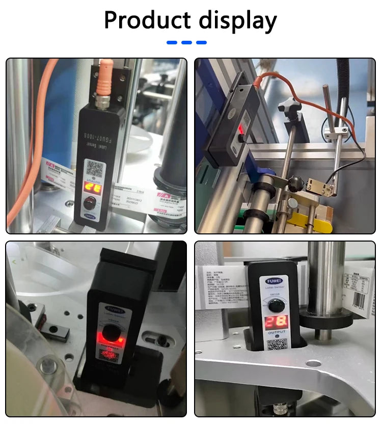 FGU07-100S Capacitive Detection Transparent Label Sensor Switch for Marking Eye in Labeling Machine