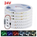 12V LED Strip Light 2835 SMD 4mm Super Bright 120LED/m 5M 600 Pixel Flexible LED Tape Lights Natural White/Warm White/Cold White
