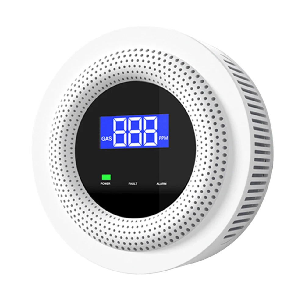 Gas  Sensor Digital Display Natural Gas Sniffer with Temperature Sensor Bluetooth-compatible for LPG Gas Biogas Methane