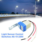 Photocell Sensor Light Control Sensor Button Dusk To Dawn Day Night Sensor Photoelectric Control Auto Light Photo Cell Sensor
