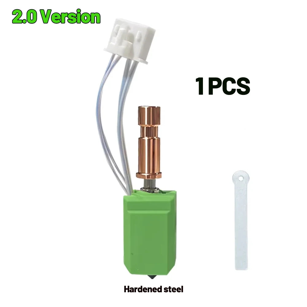 0.25mm All Metal Hotend Upgraded For Kobra S1/S1 Combo New Thermistor and Heater For Kobra S1 Hardened Steel Bimetal Nozzles