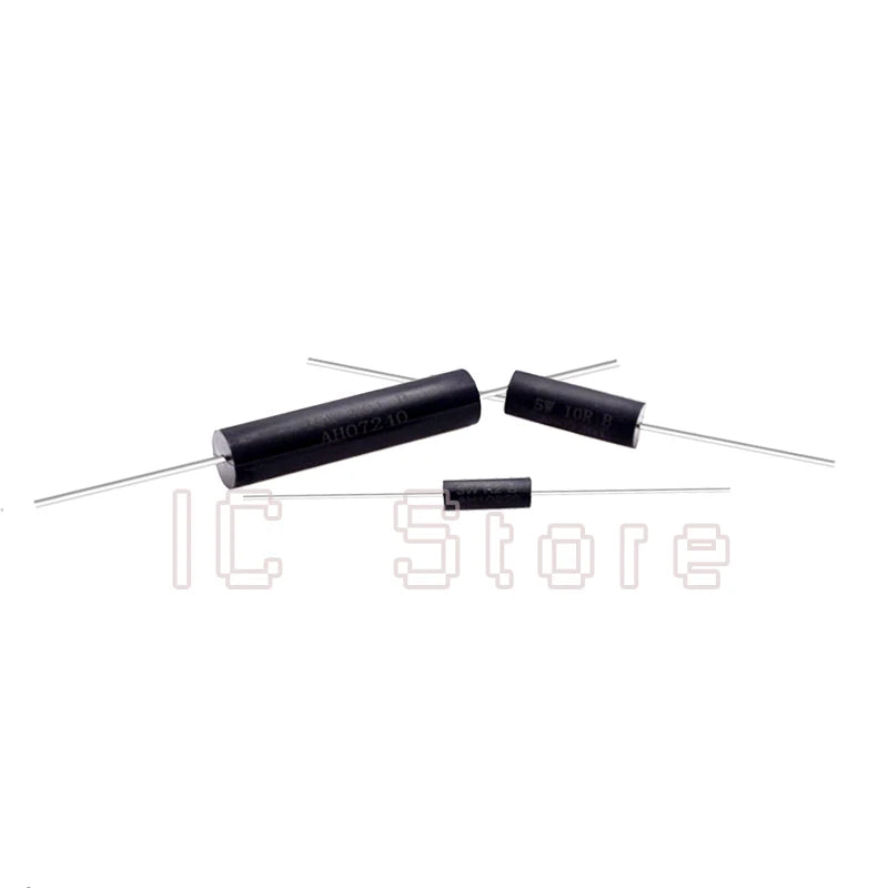 5PCS 0.5W 1/2W High Precision Resistor 0.1% 1R-10MR Non Inductive Low TCR Metal Film Sampling Calibration Resistor