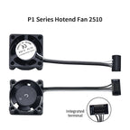 5015 Cooling Fan for Lab A1 A1mini Hotend Fan with Cable Rapid Cooler Fan 2510 Axial Fan Kit for X1 X1C P1P P1S 3D Printer Parts