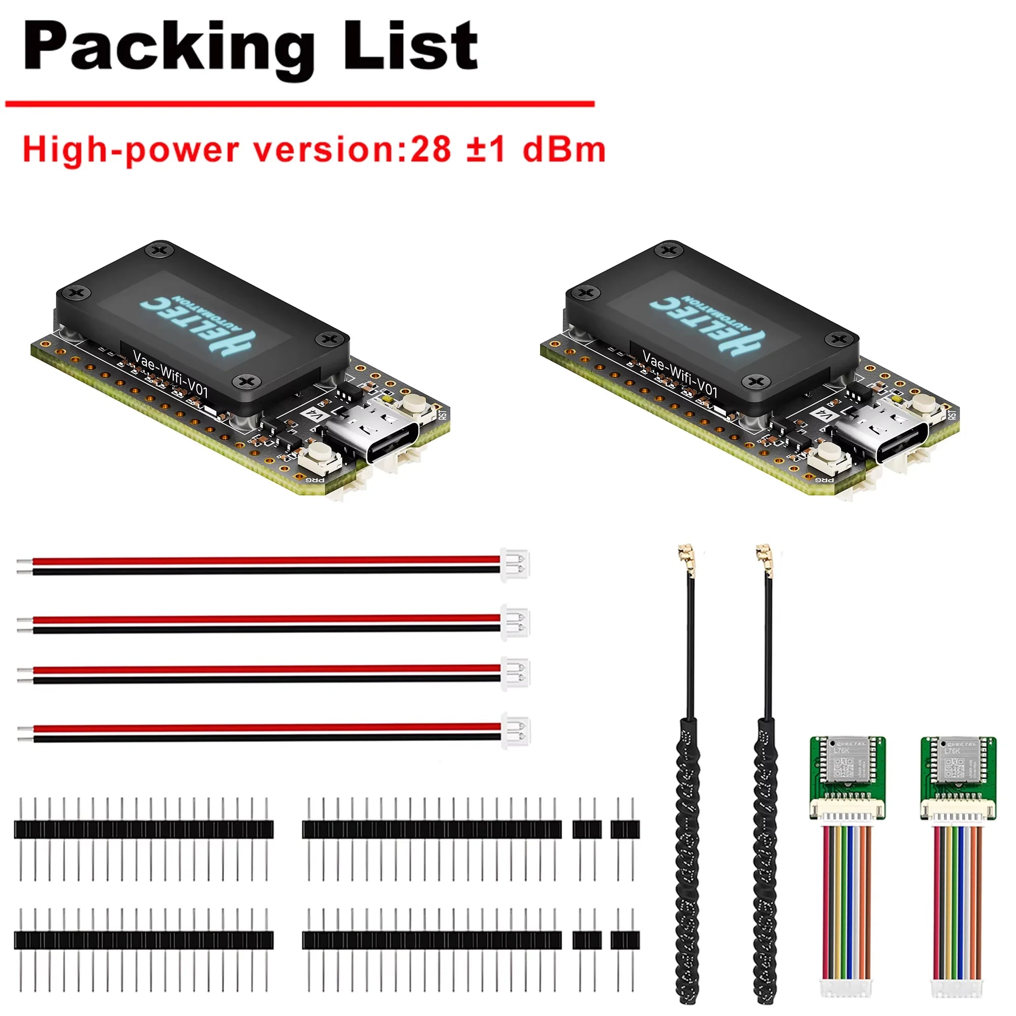 2PCS Heltec V4 LoRa32 ESP32-S3 SX1262 LoRaWAN 868MHz Development Board With 0.96 Inch OLED WiFi & BLE Mesh Network for IoT