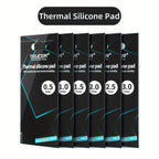 Thermal Silicone Pad 14.8 W/mk, 85*45mm, Non Conductive Heat Resistance High Temperature Resistance For Laptop Heatsink GPU CPU