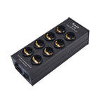 PWALLE TP80 front 2-way switch power filter socket with lightning protection and overload multifunctional display function