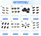 6pcs 12mm self-locking Momentary push button switches 3A /125VAC 1.5A/250VAC Minitype Push Button Switch DS-227 427 DS-228 428
