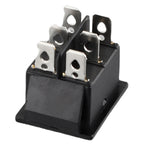 2pcs 6 PIN DPDT Double Pole Double Throw 20 Amp Momentary Rocker Switch 16A 250V AC/ 20A 125V AC Electrical Equipment
