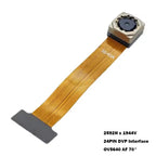1/5Pcs OV5640 5MP HD DVP Camera Module Autofocus 70 Degree For ESP32-CAM Soft Board 24PIN Interface FPC Length 50MM