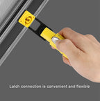 CNLINKO M24 Industrial Power Connector PBT 3 Pin 20A 500V Waterproof Snap-Latch Locking for LED Display Stage Lighting & Theater
