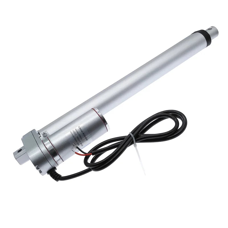 Electric Linear Actuator 12V/24V DC Motor 400mm Stroke Linear Motion Controller 100/300/500/700/1000/1200/1500N