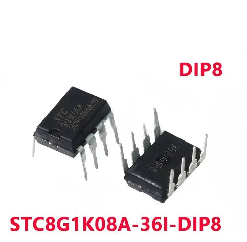 10/PCS New 8G1K08A STC8G1K08A STC8G1K08A-36I-DIP8 Microcontroller chip In Stock