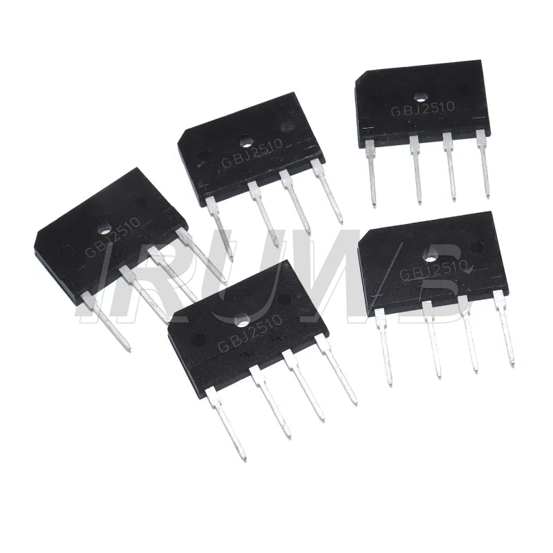 5pcs New original Bridge Rectifiers 1000V 25A GBJ2510 2510