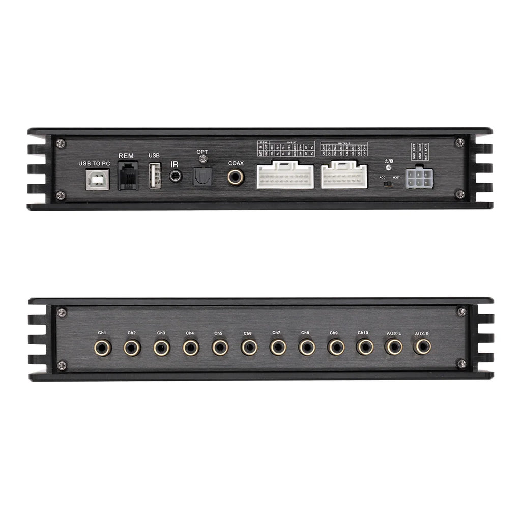 PUZU PZ-X6800S 6ch to 10ch Premium Car Audio DSP processor built in 8ch amplifier output power 500W RMS app and software control