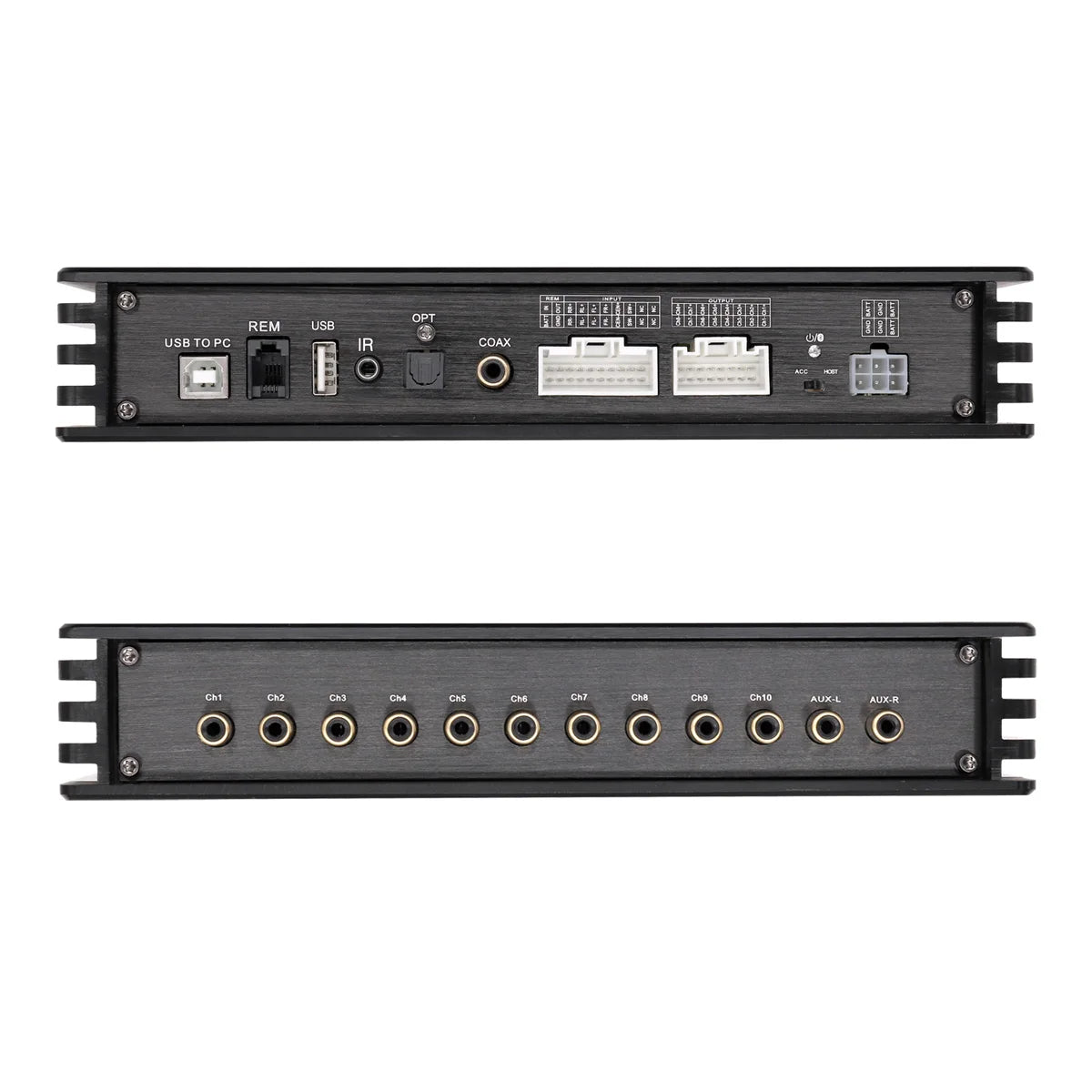PUZU PZ-X6800S 6ch to 10ch Premium Car Audio DSP processor built in 8ch amplifier output power 500W RMS app and software control