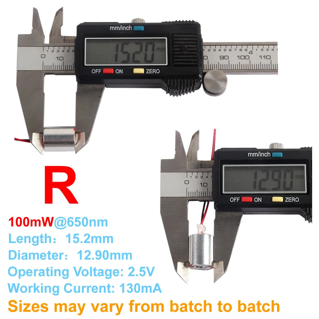 100mW Red 650nm Blue 450nm Green 50mW RGB Laser Module Diode Dot For DPSS Projector Sight Positioning Security Lights Mod Parts