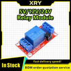 XRY DC 5V 12V 24V 1Channel Relay Module Board Shield with Optocoupler / High and Low Level Trigger for arduino Raspberry Pi