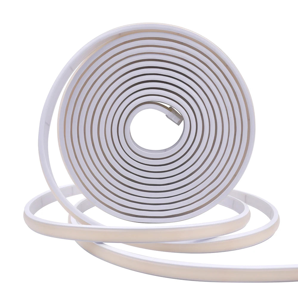 12V 24V COB LED Neon Strip Light IP68 Waterproof 320LEDs/m 2PIN Wire DC Plug 3000K 4000K 6000K Flexible Tape Rome Lighting 0.5m