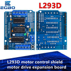 1PCS EGBO  L293D motor control shield motor drive expansion board FOR Arduino motor shield
