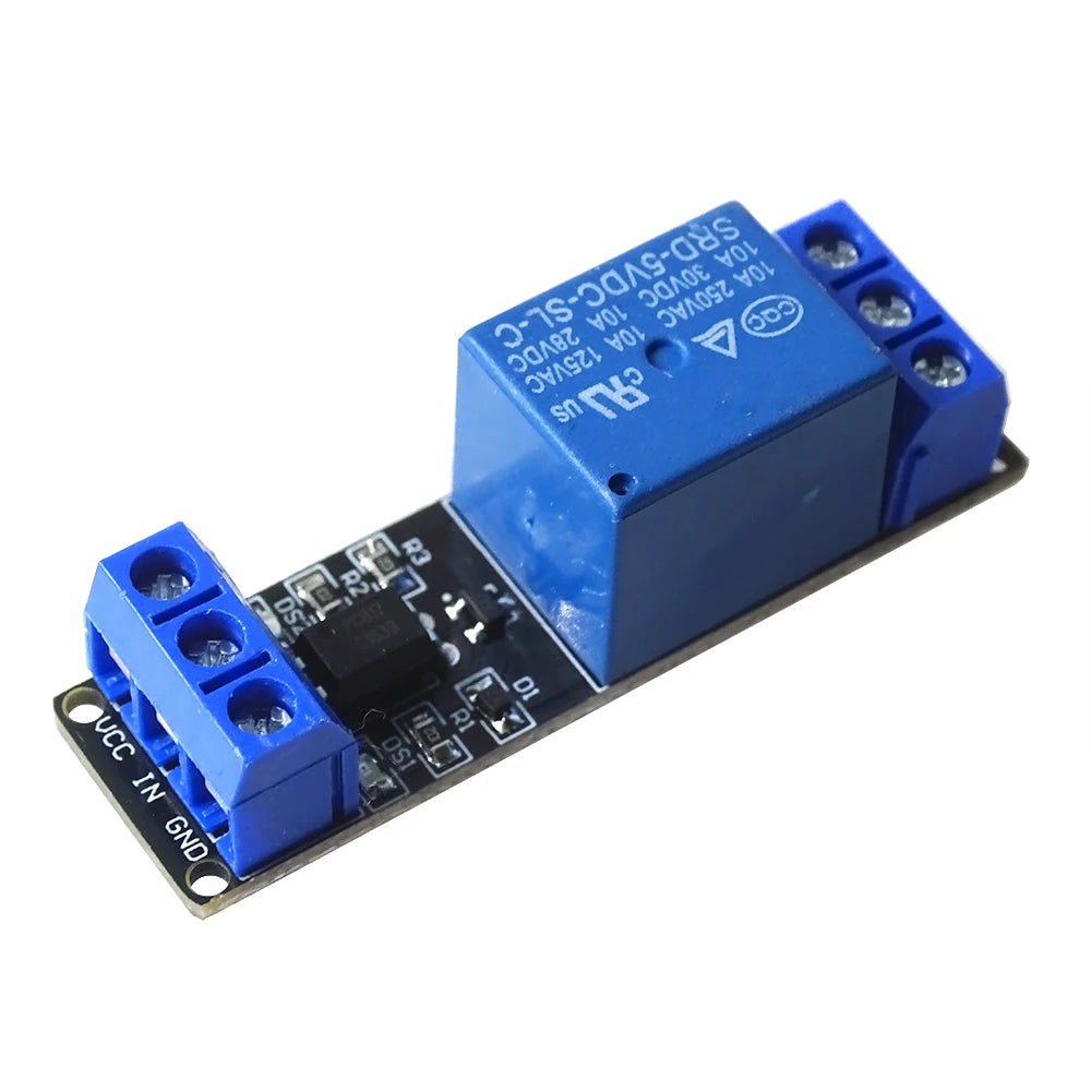 1/5/10Pcs Single Channel Low Level Trigger Relay Driver Board Opto Electrical Isolation Optional 5V/12V/24V PLC Extension Module