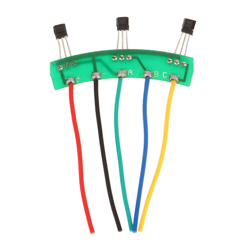 4402 Hall Effect Sensor Electric Motor Hall Sensor Electric Scooter Motor Hall Sensor Board Cable Hall Plate Component PCB Hall