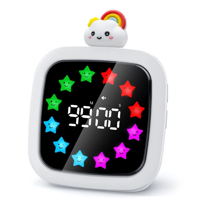 Visual Timer Management Tool Countdown Kids Timer Clock For Child Learners Home, School Quiet Operation