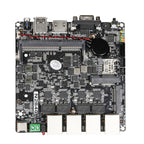120x120mm Mini ITX X86 PC Motherboard intel Celeron N2830 CPU 4x 2.5G Ethernet HDMI VGA 2xUSB Mini PICE SIM Slot SATA mSATA