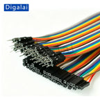 Dupont Wire Jumper Cable M+M F+F M+F 10CM 15CM 20CM 30CM 40CM Breadboard Connecting Wire For Arduino DIY Project