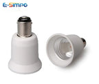 2pcs E26 E27 E39 E40 Gu10 Gu24 MR16 G5.3 G23 G24 G9 B22 BA15D BA15S LED CFL Lamp Holder Light Socket Converter Extension Adapter