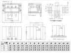 5sets GH1.25 SH1.0 JST1.25 PH2.0 XH2.54 SH/JST/ZH/PH/XH Horizontal / Vertical SMD Pin Header + Housing + Terminal Set 2.54mm