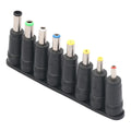 8Pcs AC DC 5.5X 2.1 MM Female Jack Plug Adapter Connectors TO 6.3 6.0 5.5 4.8 4.0 3.5mm 2.5 2.1 1.7 1.35mm Male Power Adaptor