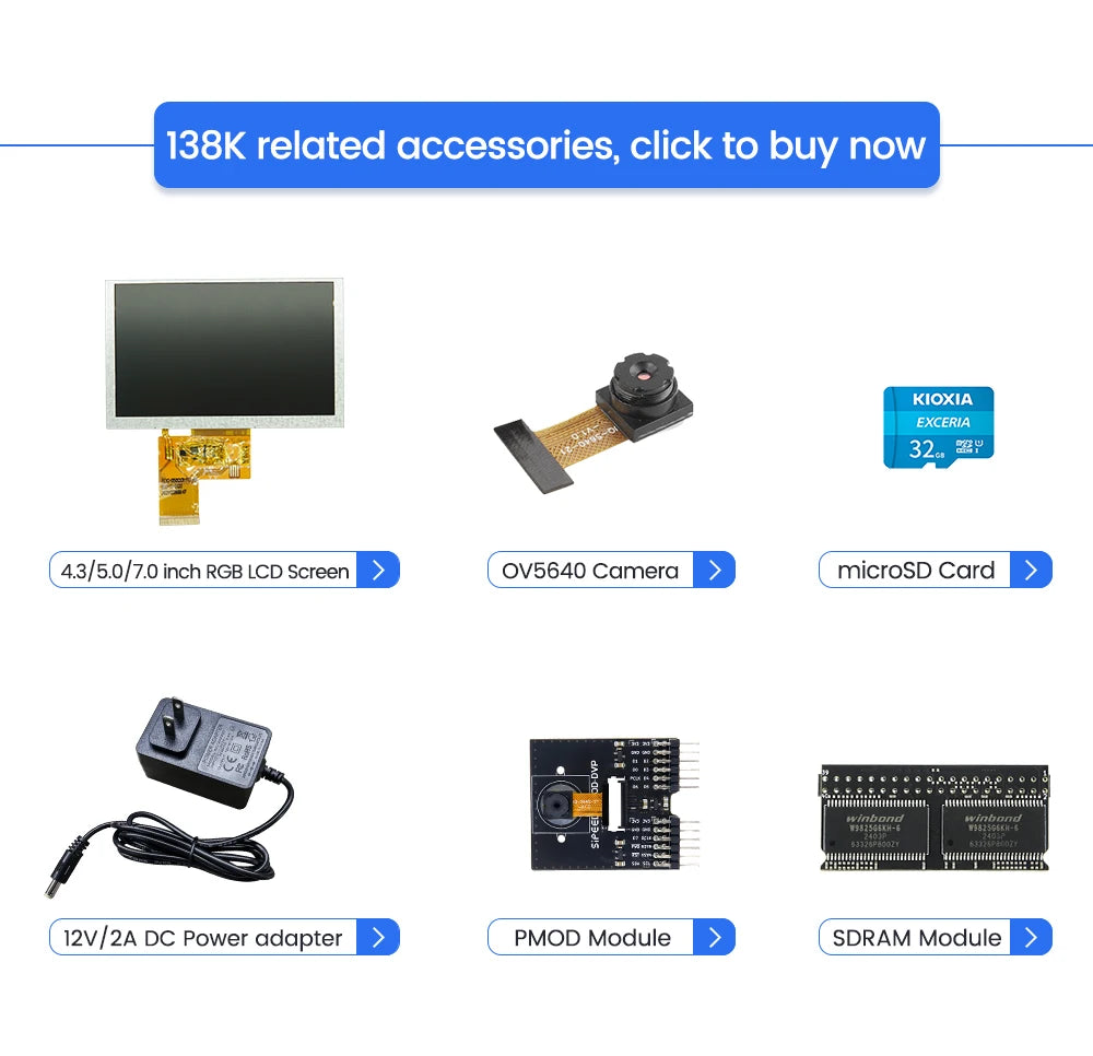 Sipeed Tang Mega 138K Dock GOWIN GW5AST RISCV FPGA Development Board