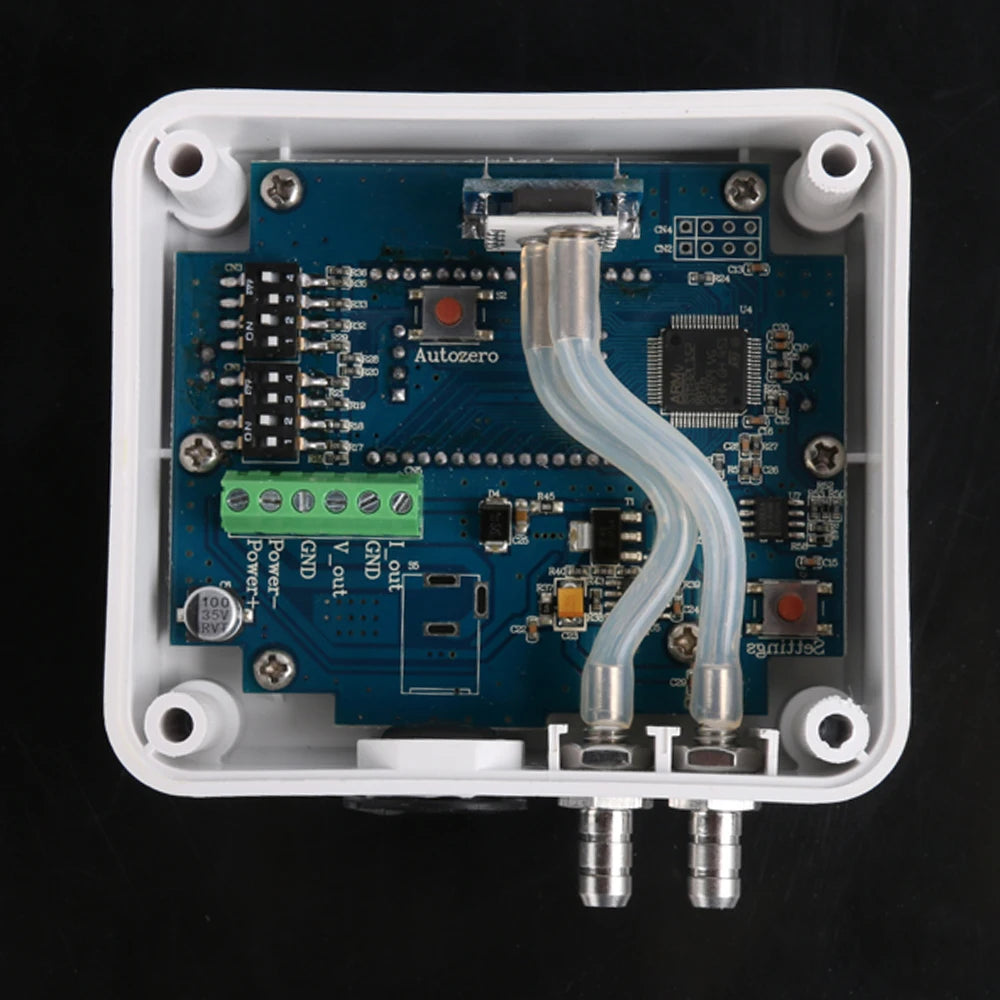 ELM110/112/116 Micro Differential Pressure Transmitter Air Pressure Transmitter Pressure Sensor 100-1000Pa
