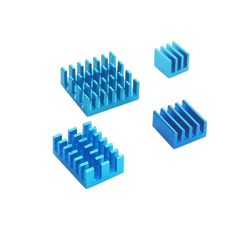GPUHOLD Chipset Cooler 4pcs/5pcs For Raspberry Pi 2/3/4 3B+4B Heat Sink Aluminum Heatsink Radiator Cooler Kit for Raspberry Pi