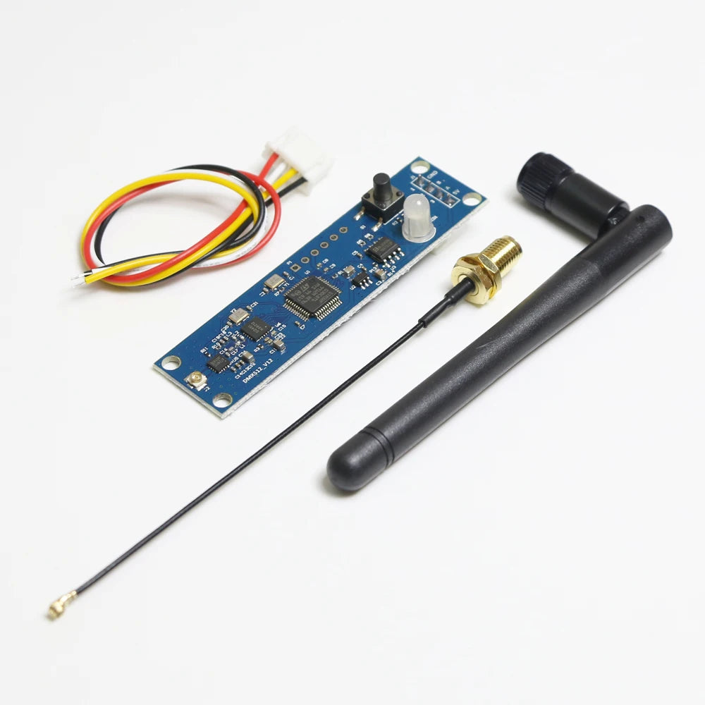 Wireless DMX PCB Board Upgrade Stage Light Controller Transmitter And Receiver With Antenna