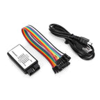 Logic Analyzer 24MHz USB Logic Analyzer Device Set Mini Digital  Size 8 Channel Input Memory 24MHz