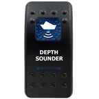 12V Marine Grade Rocker Switch SPST/ON OFF, DPDT/(ON) OFF (ON) Blue Led Light Bar for Carling ARB NARVA Replace Waterproof IP66