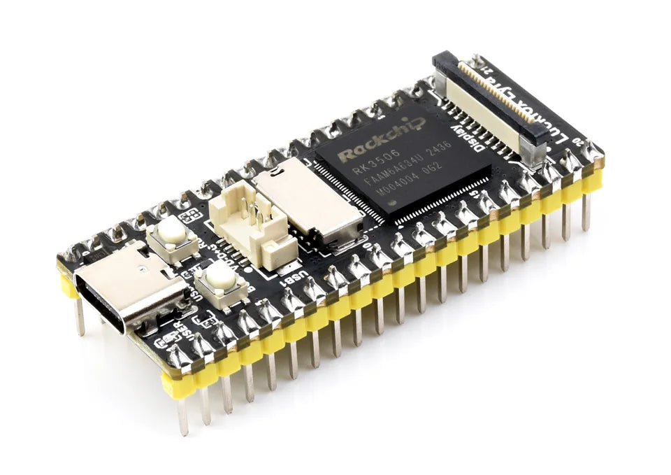 Luckfox Lyra RK3506G2 Linux Micro Development Board Integrates Tripe-core ARM Cortex-A7 and ARM Cortex-M0 Processors,128MB DDR3L