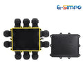 10Way 10Outs Underwater Waterproof 4-14mm Power Cord External LED Pool Lamp Outdoor Lighting Terminal Wire Cable Junction Box
