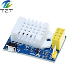TZT DHT22 AM2302 Temperature Humidity Sensors Module ESP8266 WIFI interface Board ESP8266 ESP-01/01S Adapter Replace