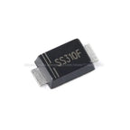 3000PCS SS110F SS210F SS310F SS510F SMAF 1A 2A 3A 5A 100V 1KV DO-214AC SMD Schottky Diodes Ultrathin