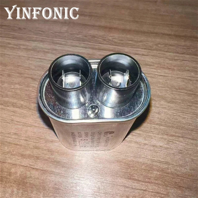 BICAI 2100V.AC CH85 High-voltage Capacitor for Microwave Oven Accessories ±3% 0.7uF~1.2uF 2+2 Small Plug-in Type Capacitor