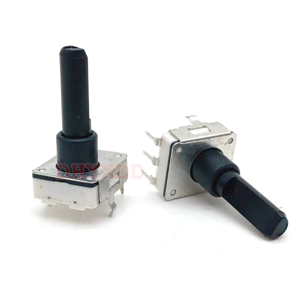 1PCS EC16 Encoder For Rotary Washing Machine Knob 12 Oositioning 12 Pulse Point Shaft Length 20mm Half Shaft