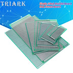 PCB Tinned Board 2x8 3x7 5x7 6x8 7x9 8x12 9x15 10x15 15x20 18x30 20x30cm FR4 Single sided doublel Universal Circuit Perfboard