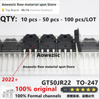 Aoweziic 2025+ 100% New Imported Original GT50JR22  50JR22 TO-247 IGBT Power Transistor 50A 600V