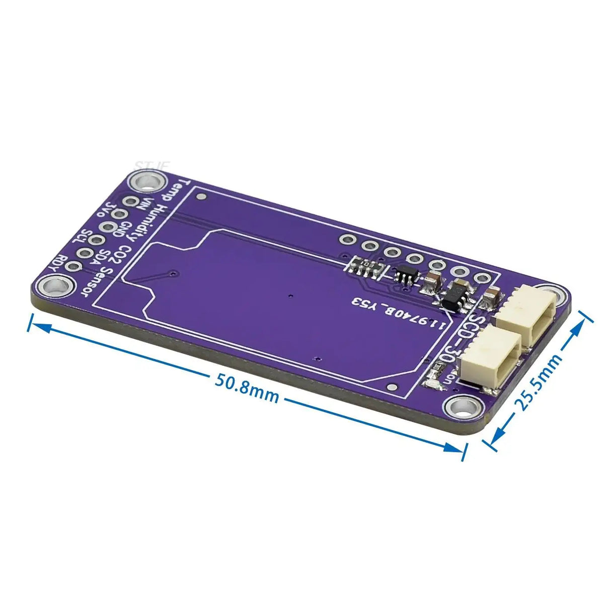 SCD30 Air Quality Sensors Module for CO2 and RH/T Measurements I2C Modbus PWM
