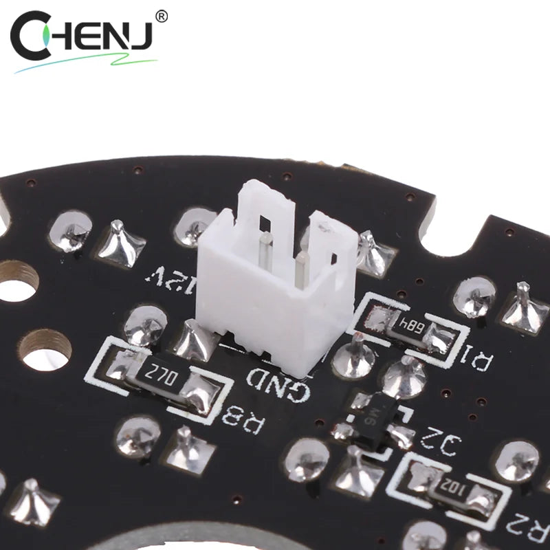 48pcs-LED 850NM Illuminator IR Infrared Board Night Vision Light Lamp For 50 CCTV Surveillance Camera Housing Diameter 60MM
