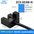 ZHICAN ZCX-950-P 951 952 953 954W-N U Shaped Photoelectric Sensor Fork Slot Detection Switch Limit Switch